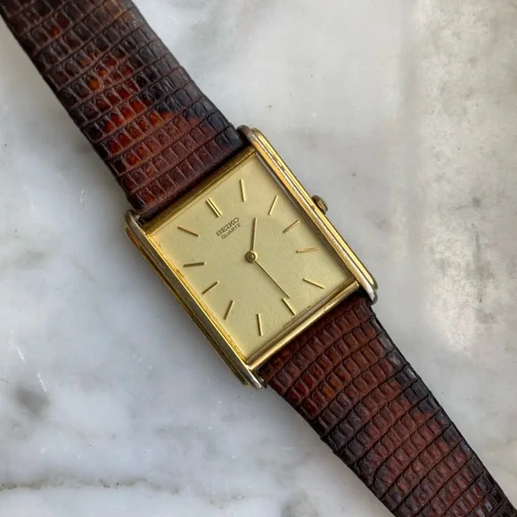 SEIKO ベルマチック ゴールド ビンテージ Seiko | Accessories | Vintage Seiko Tank Watch Quartz Watch